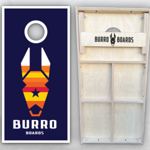 burro houston cornhole boards